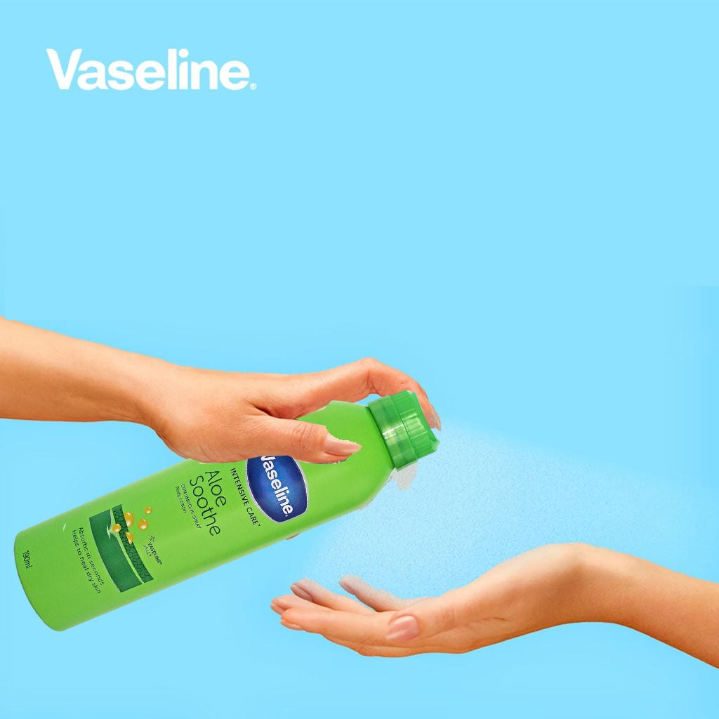 Vaseline Intensive Care Spray Moisturiser Aloe Soothe