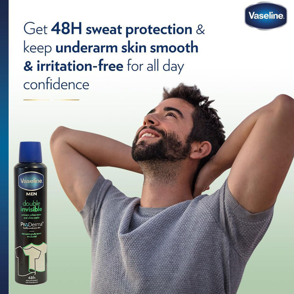 Vaseline Men Double Invisible Pro Derma 48H Anti Perisirant Spray