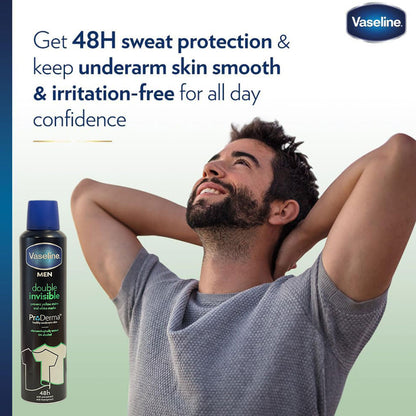 Vaseline Men Double Invisible Pro Derma 48H Anti Perisirant Spray