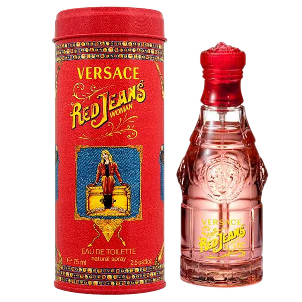 Versace  Red Jeans Woman Eau De Toilette