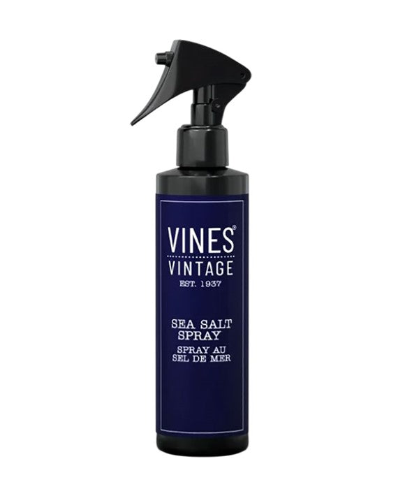 Pbs Beauty Vines Vintage Sea Salt Spray for textured, beachy hair with natural waves and tousled style.