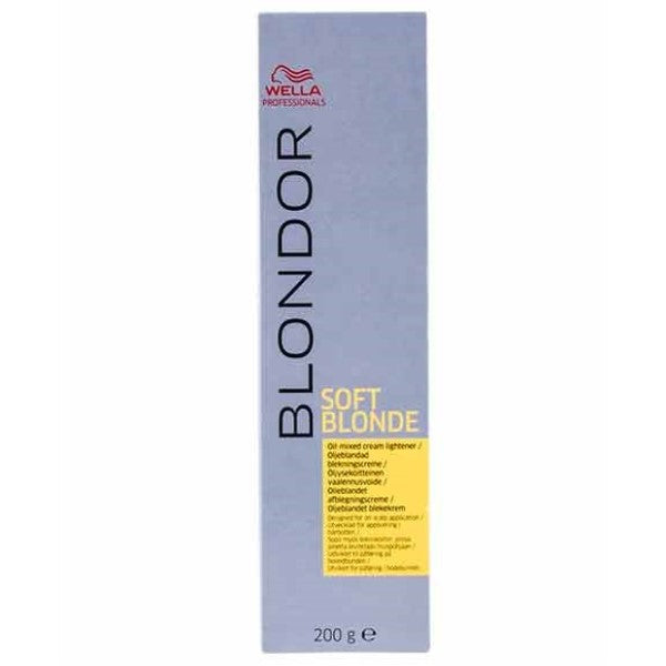 Wella Blondor Soft Blonde Oil Mixed Cream Lightener