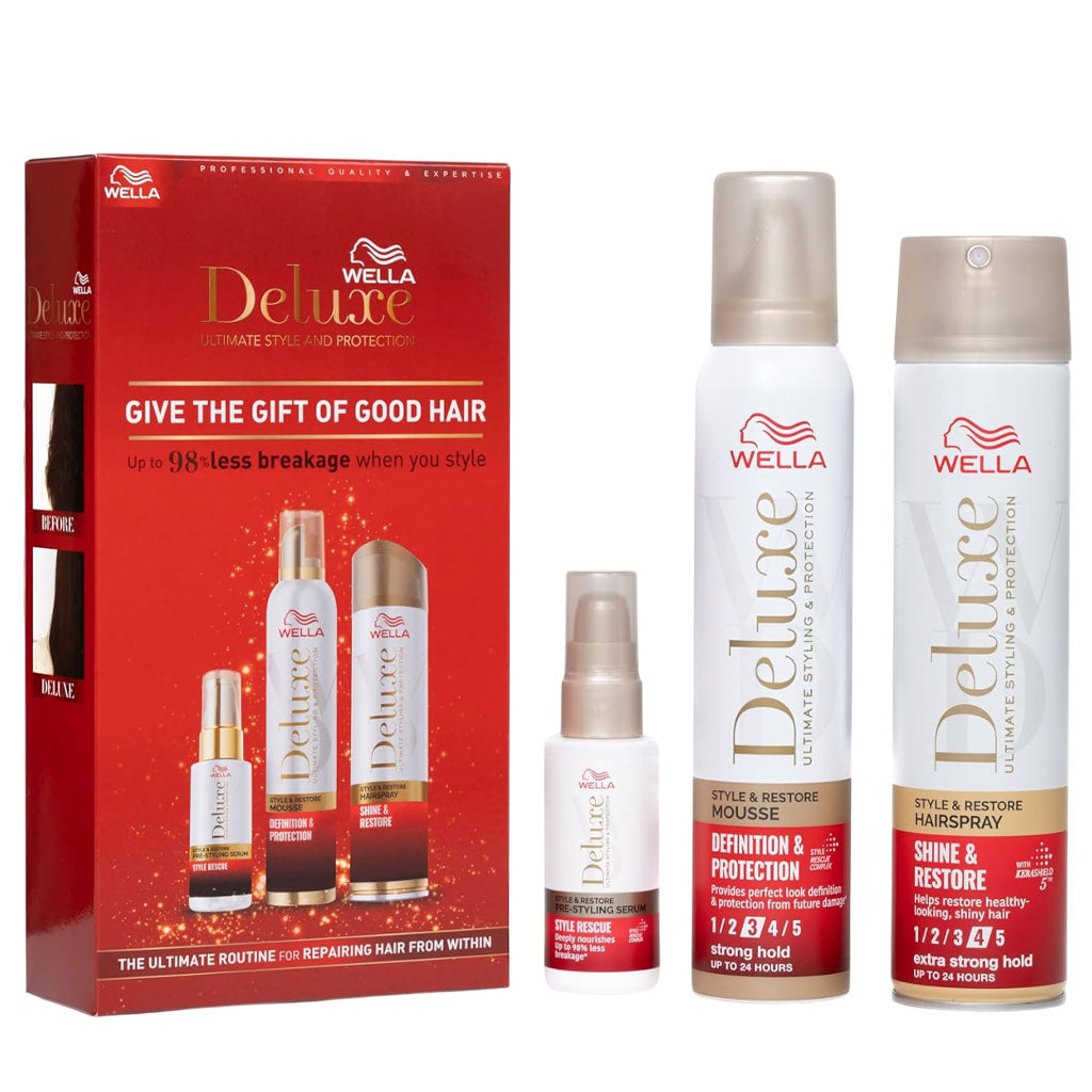 Wella Deluxe Ultimate Style And Protection Gift Set