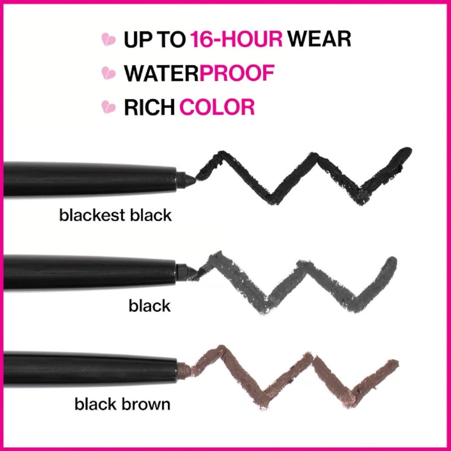 Wet N Wild Breakup Proof Waterproof Retractable Eyeliner