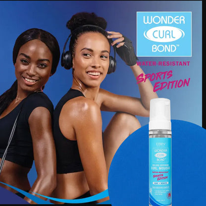 EBIN New York Wonder Curl Bond Curl Mousse Sports Edition