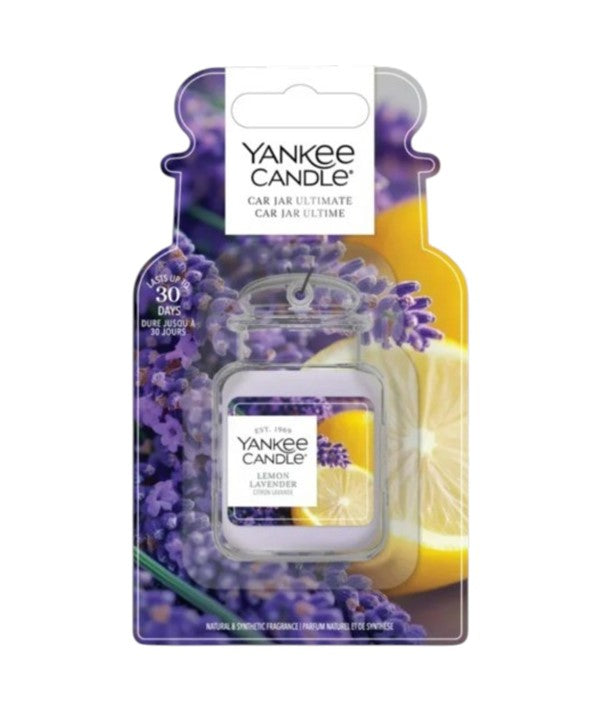 Yankee Candle  Lemon Lavender Car Jar Ultimate