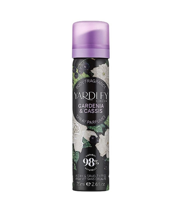 Yardley Gardenia And Cassis Body Spray