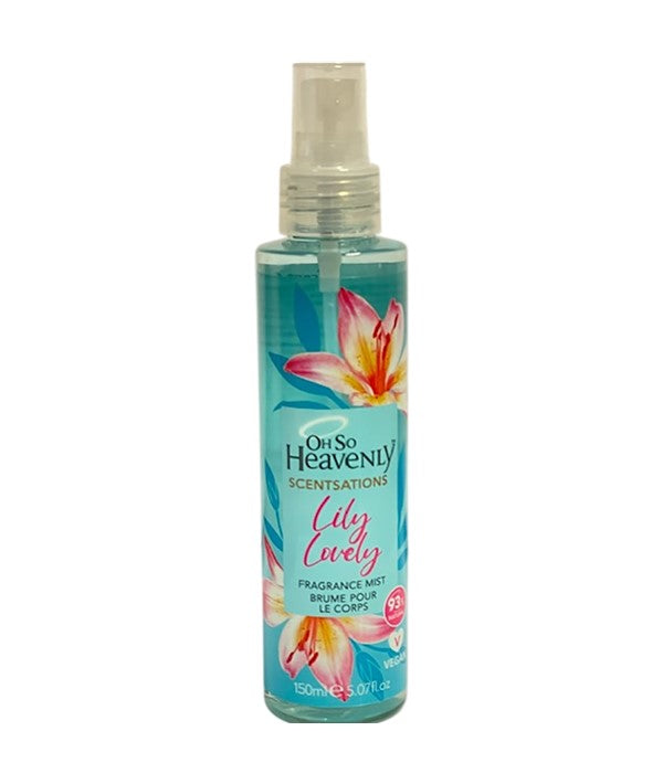 Yardley Oh So Heavenly Sensations Lily Lovely Fragrance Mist