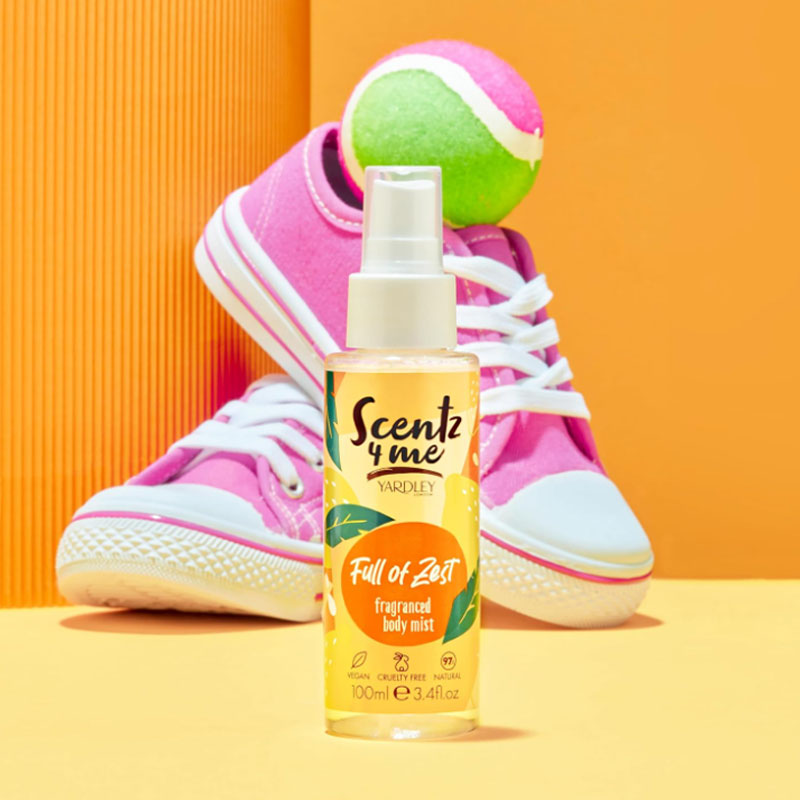 Yardley Scent 4 Me Full Of Zest Fragranced Body Mist