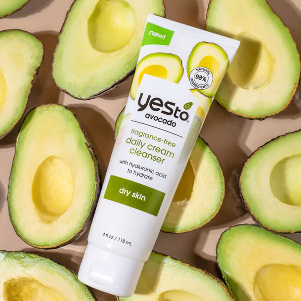 Yes To Avocado Fragrance Free Daily Cream Cleanser