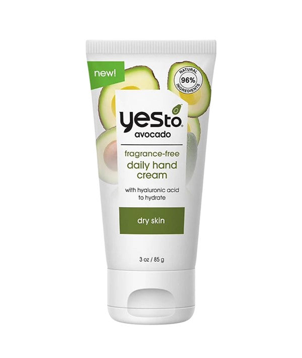Yes To Avocado Fragrance Free Daily Hand Cream