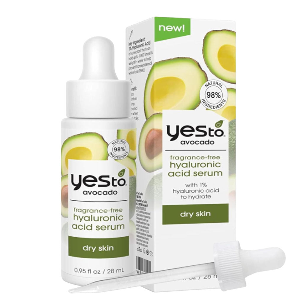 Yes To Avocado Fragrance Free Hyaluronic Acid Serum