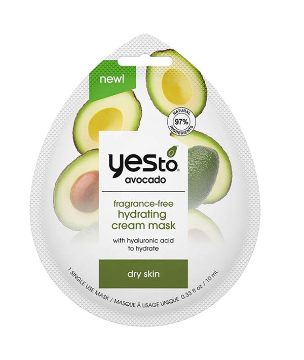 Yes To Avocado Hydrating Cream Mask For Dry Skin