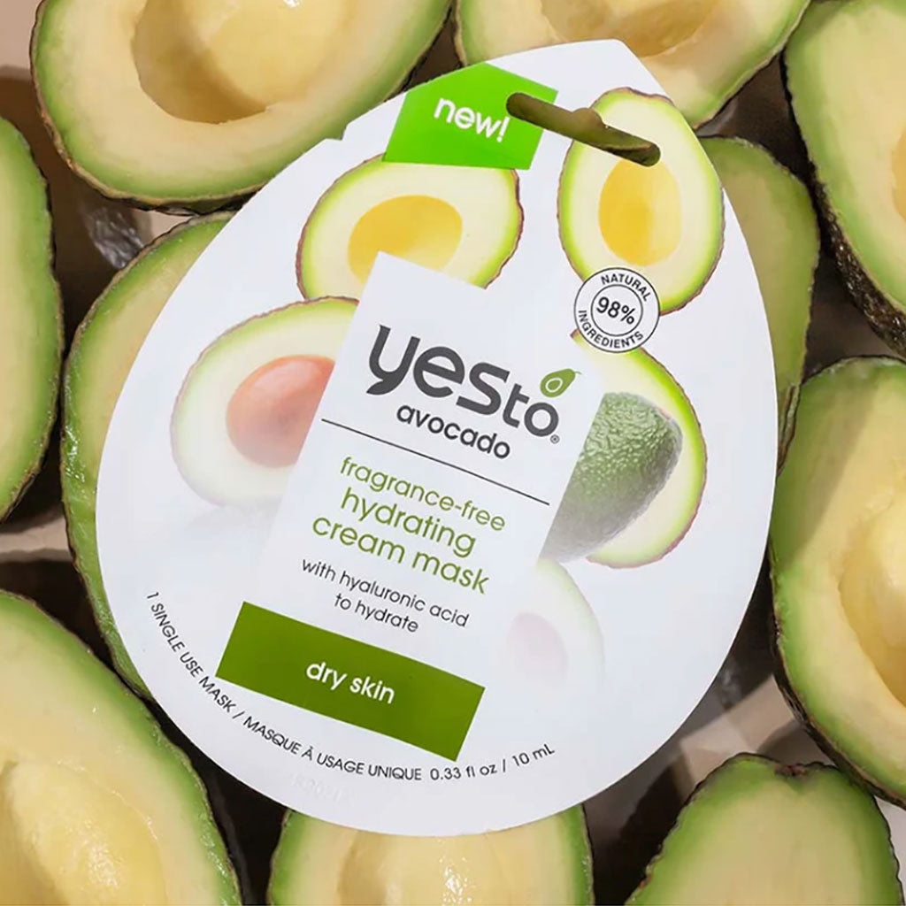 Yes To Avocado Hydrating Cream Mask For Dry Skin