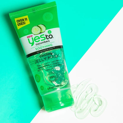 Yes To Cucumbers Soothing Cooling Jelly Mask