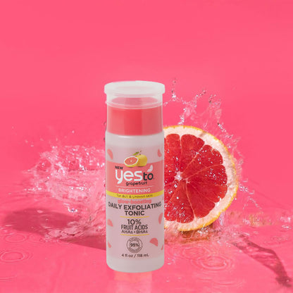 Yes To Grapefruit Glow Boosting Daily Exfoliating Tonic