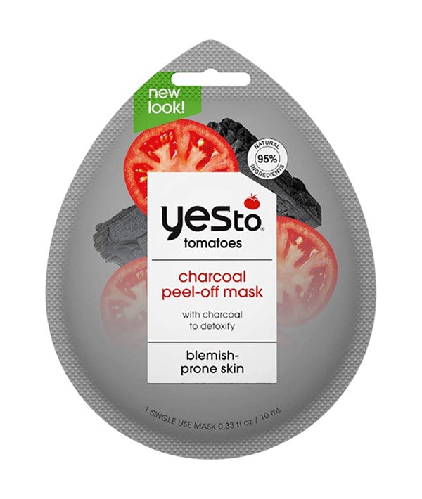 Yes To Tomatoes Blemish Prone Skin Charcoal Peel Off Mask