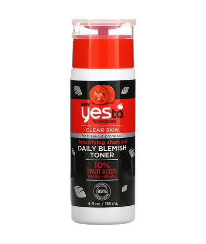Yes To Tomatoes Detoxifying Charcoal Daily Blemish Toner
