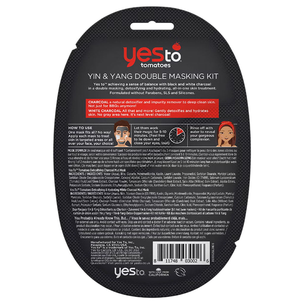 Yes To Tomatoes Yin And Yang Double Masking Kit
