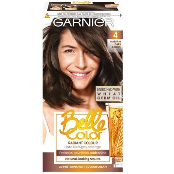 Garnier Belle Color Creme Permanent 4 Natural Dark Brown