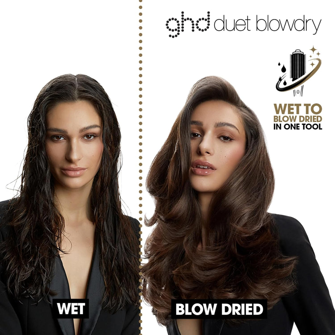 GHD Duet Blowdry Professional 2 In 1 Hair Dryer Brush