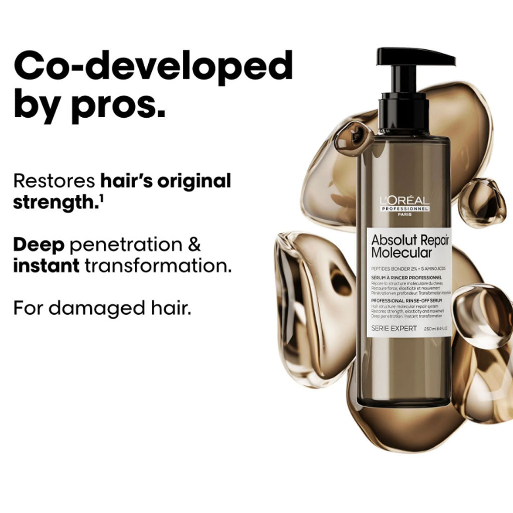 Loreal Absolut Repair Molecular Professional Rinse Off Serum