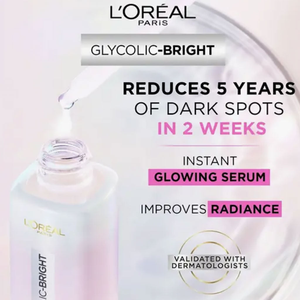 Loreal Innovation Glycolic Bright Instant Glowing Serum Mask