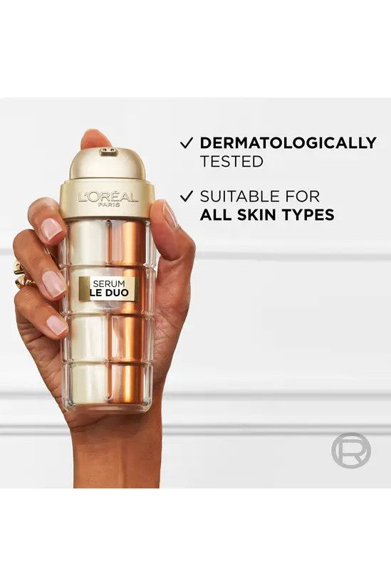 Loreal Luxury Beauty Duo Gift Set featuring skincare products in elegant packaging, ideal for gifting or personal use.