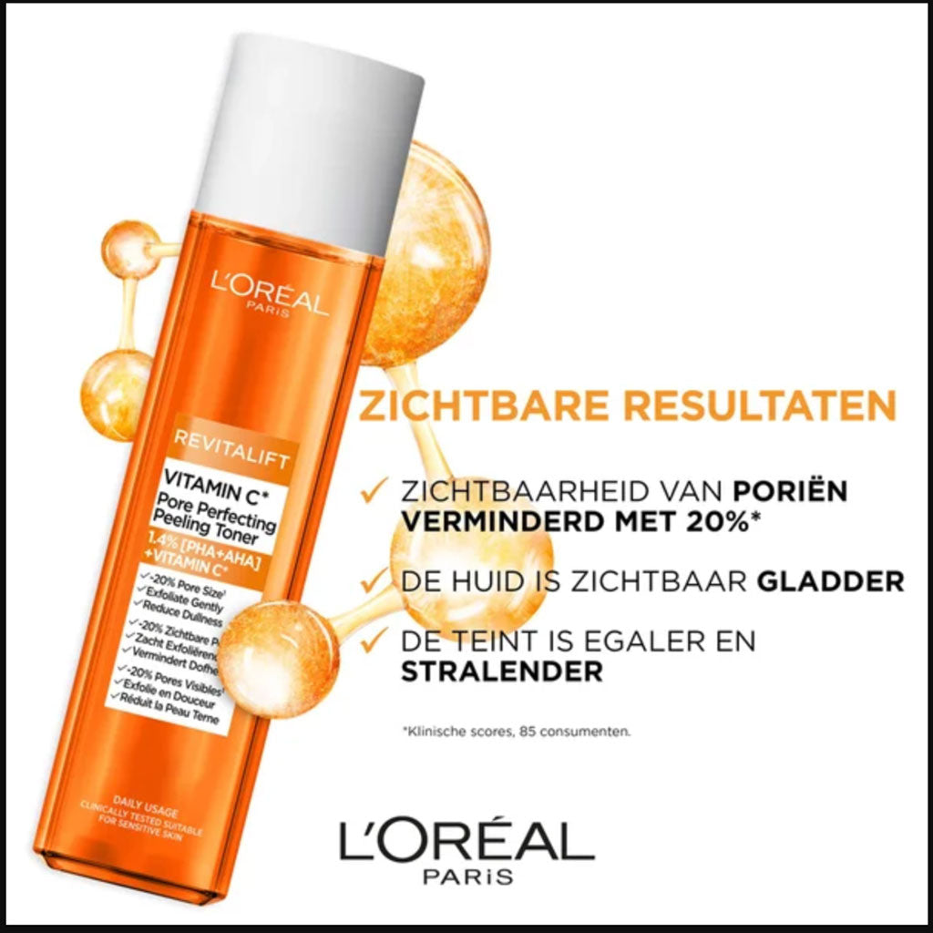 Loreal Revitalift Vitamin C Pore Perfecting Peeling Toner