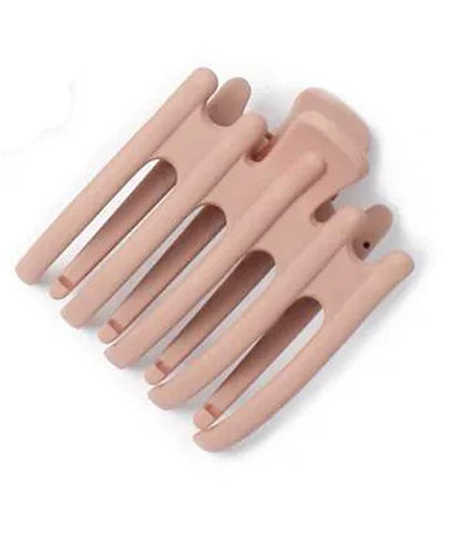 Molly And Rose Recycled Matt Finish Claw Clamp Milky Coffee Browns 9437