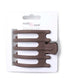 Molly And Rose Recycled Matt Finish Claw Clamp Walnut Browns 9437