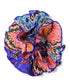 Molly And Rose Double Layered Indian Block Print Ribbed Extra Large Scrunchie 9309