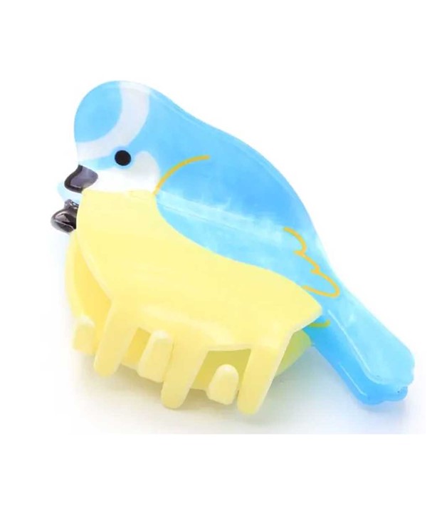 Molly And Rose Pearlescent Blue Bird Hair Clamp 9507