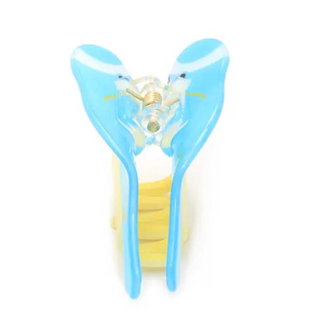 Molly And Rose Pearlescent Blue Bird Hair Clamp 9507