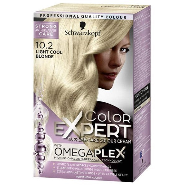 Schwarzkopf Color Expert Omegaplex Colour Cream 10.2 Light Cool Blonde